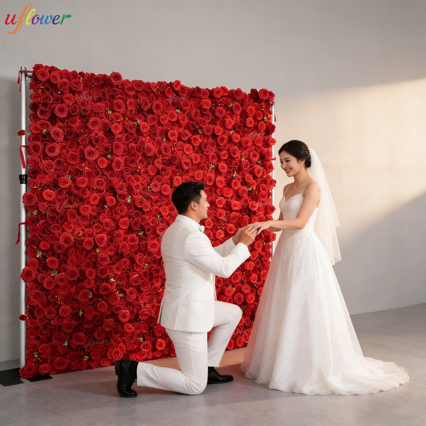 Painel Floral Artificial Uflow - Flower Wall Panel avaliação e preço