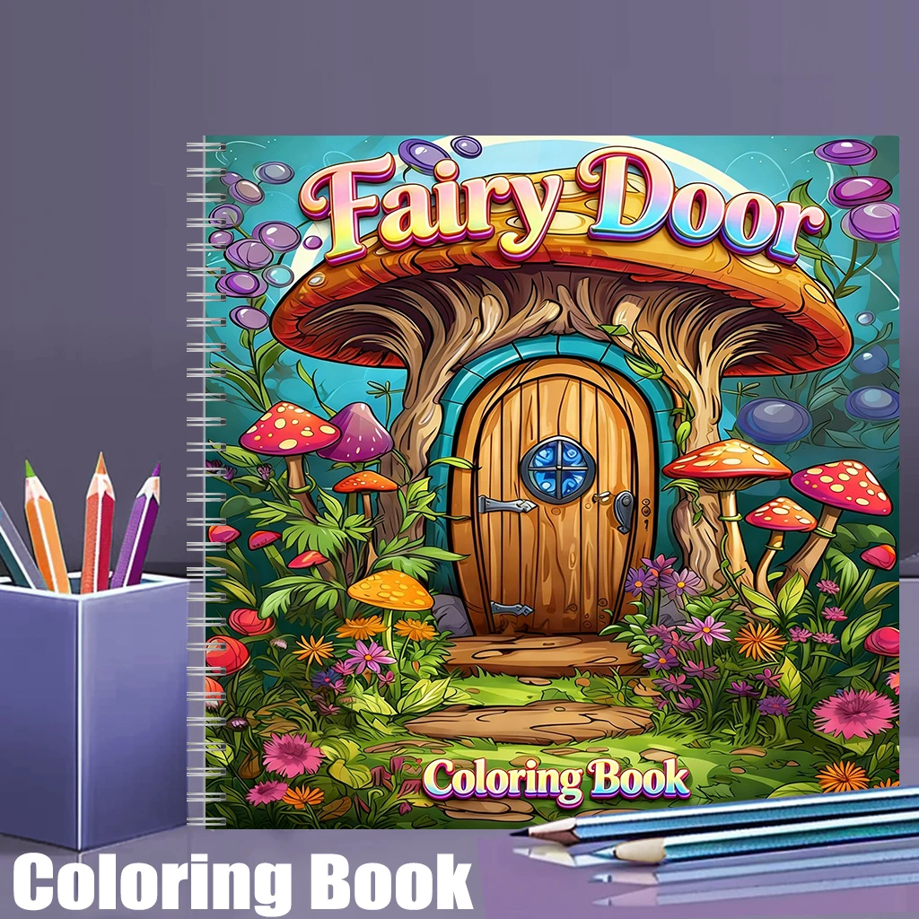Livro de Colorir Porta da Fada - Supply Event avaliação e preço