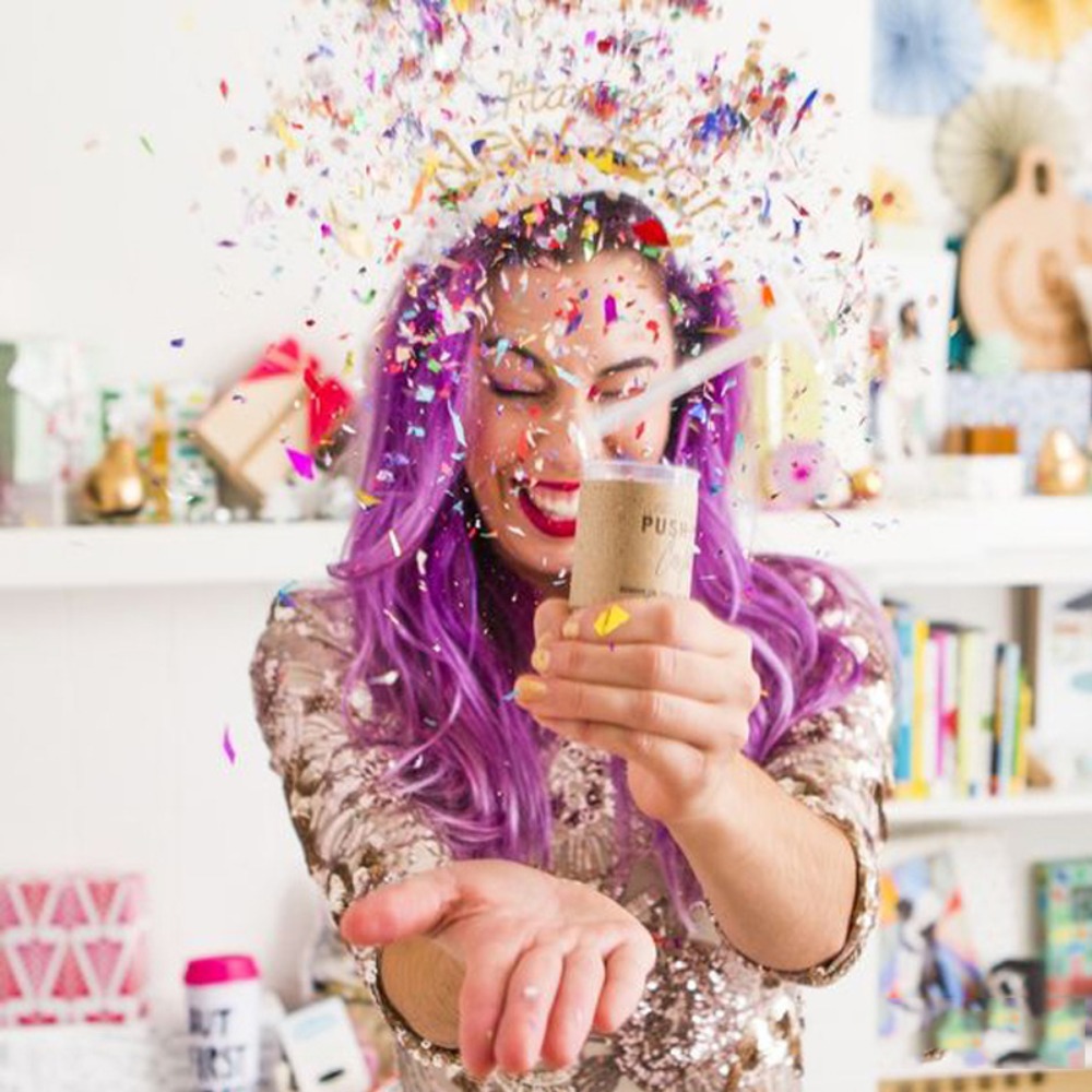 Suprimentos de Festa Coloridos - Confetti Cannon Tube avaliação e preço