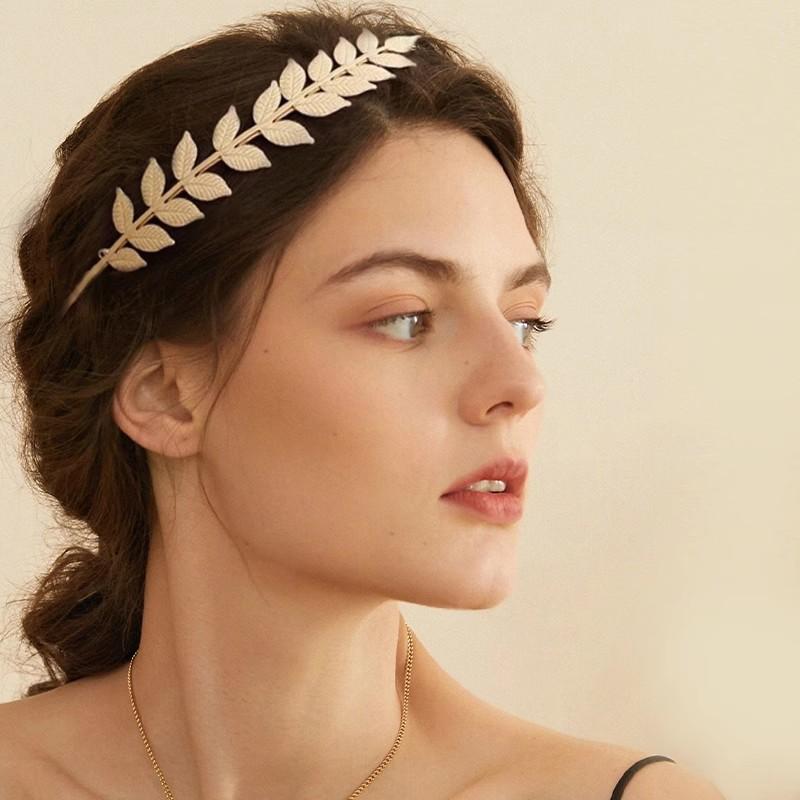 【B】Tiara de folhas douradas de - Event Suppliers avaliação e preço
