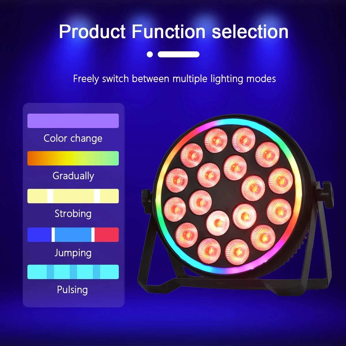 Luzes LED Par 4 em 1 RGBW de 1 - Event & Party Supply avaliação e preço